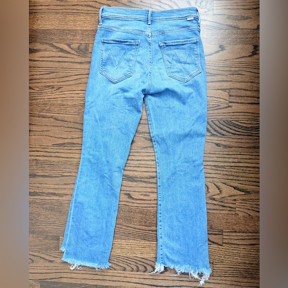 MOTHER - The Insider Crop Step Fray - Out of the Blue - size 28 - Picture 6 of 8
